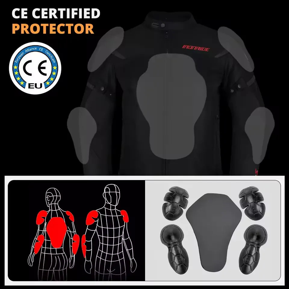 Summer Motorcycle Jacket Breathable