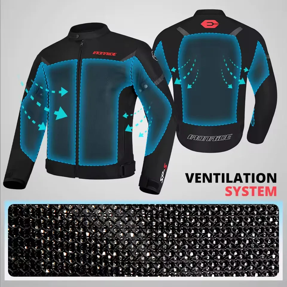 Summer Motorcycle Jacket Breathable