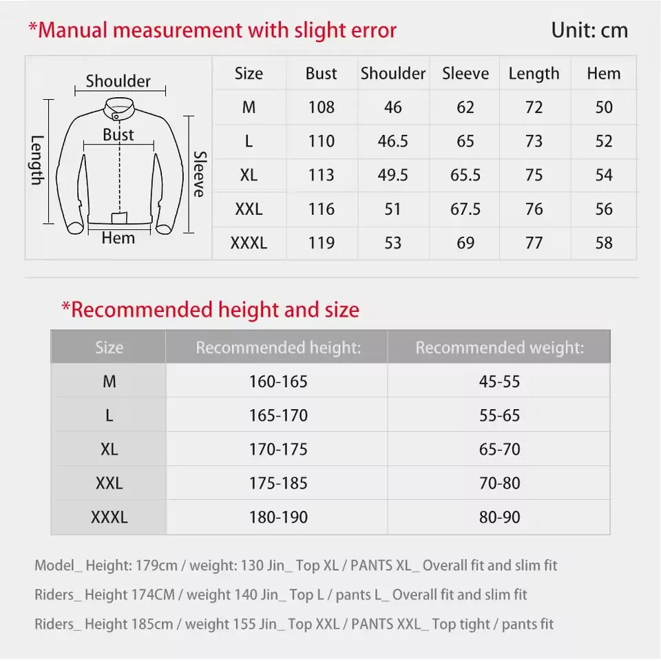 Summer Motorcycle Jacket Breathable