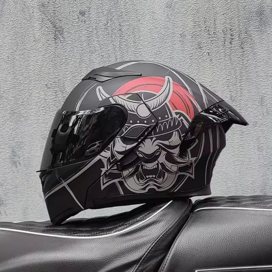 DDS Helmet with Two Visor – Total Protection Viking